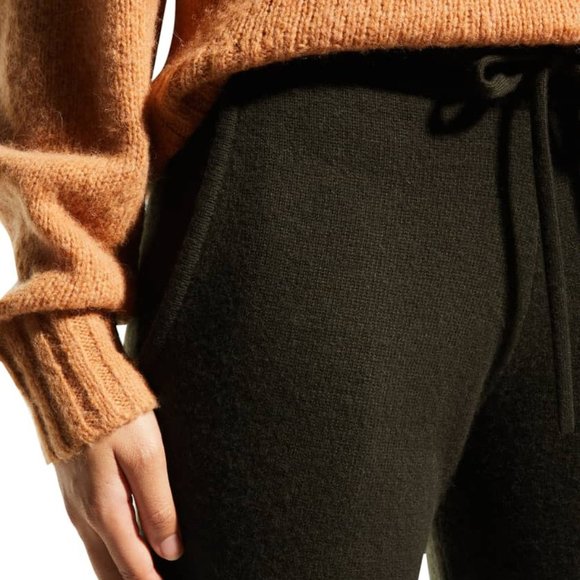 A.L.C. Spense Tie Waist Wool Cashmere Joggers Pants Size S Army Green NEW $395 - Picture 6 of 10